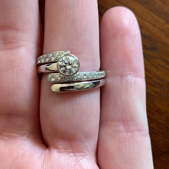 Swarovski Stack Rings - Picture 2 of 11